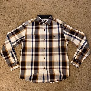 Plaid Button Down (pockets)